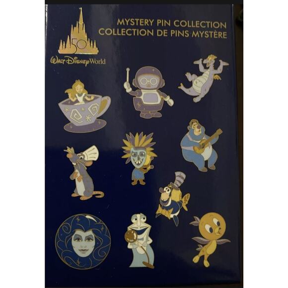 NEW Disney World 50th Anniversary Mystery Pin Box - Small World Tiki Aloha Boy - Picture 5 of 5